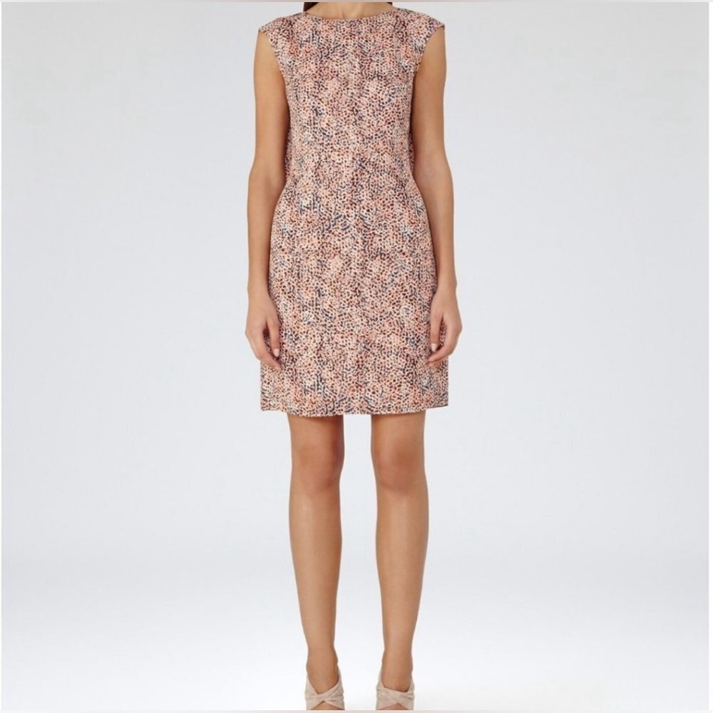 Reiss Ashe Sleeveless Silk Dress